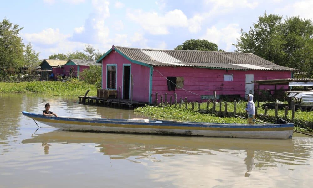 Imagen de archivo de la Ciénaga Grande de Santa Marta, en Colombia. EFE/ Carlos Ortega