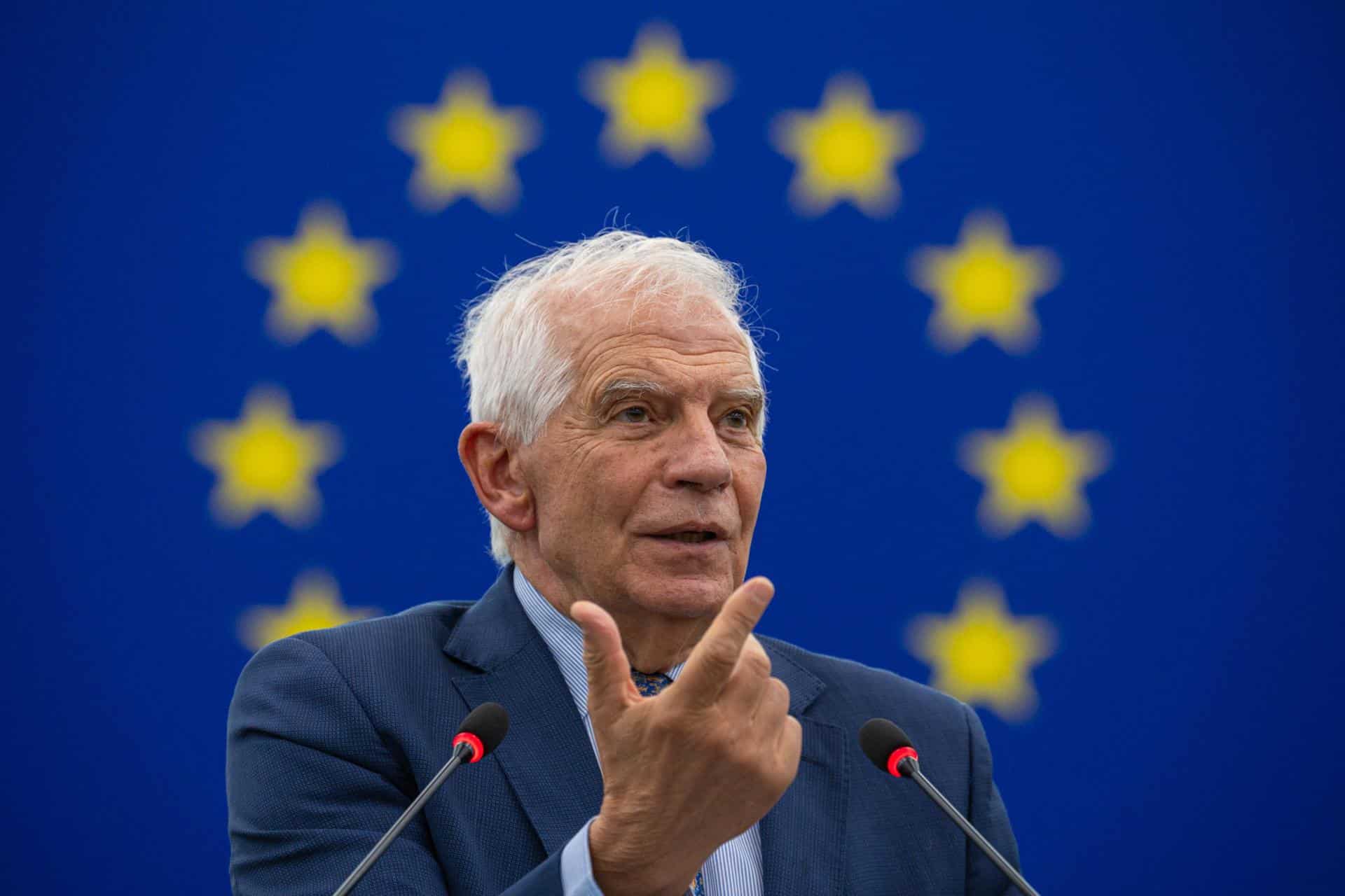 Imagen de archivo del Consejo Europeo alto representante para la Política Exterior de la UE, Josep Borrell. EFE/EPA/CHRISTOPHE PETIT TESSON