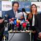 Fotografía cedida del Consejo Nacional Electoral (CNE), el magistrado César Lorduy, durante una rueda de prensa este martes, en Bogotá (Colombia). EFE/ Consejo Nacional Electoral