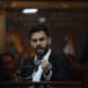 Fotografía de archivo del 3 de julio de 2024 del ministro de Gobierno de Bolivia, Eduardo del Castillo, en una rueda de prensa en La Paz (Bolivia). EFE/ Luis Gandarillas