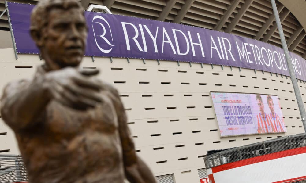 Vista del exterior del estadio Riyadh Air Metropolitano EFE/ Sergio Pérez