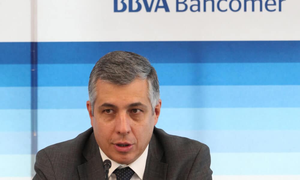 Imagen de archivo del economista en jefe de BBVA Bancomer, Carlos Serrano Herrera. EFE/MARIO GUZMÁN