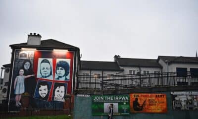 Pintadas sobre el conflicto norirlandés en Derry/Londonderry. EPA/EFE