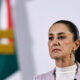 La presidenta de México Claudia Sheinbaum, habla este viernes durante su conferencia de prensa matutina en Palacio Nacional, en la Ciudad de México (México). EFE/ Sáshenka Gutiérrez