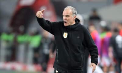 Marcelo Bielsa, seleccionador de Uruguay. EFE/ Paolo Aguilar