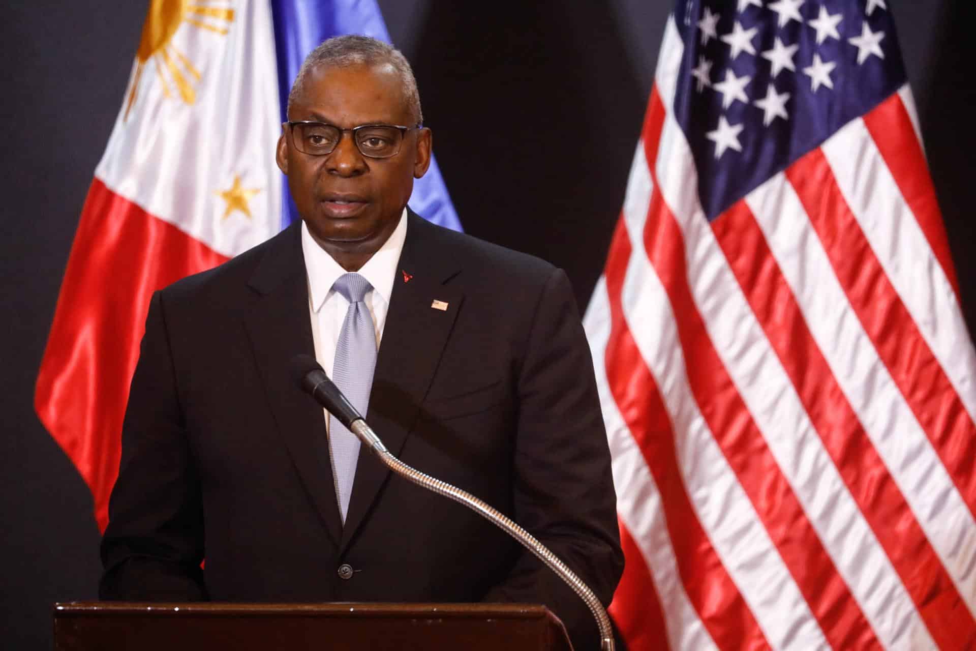 El secretario de Defensa de Estados Unidos, Lloyd Austin, en una foto de archivo. EFE/EPA/ROLEX DELA PENA