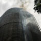 Fotografía del humo producido por un incendio en un edificio emblemático, este jueves en Sao Paulo (Brasil). EFE/ Ailén Desirée Montes