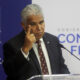 El presidente de Panamá, José Raúl Mulino, habla durante una rueda de prensa este jueves, en Ciudad de Panamá (Panamá).EFE/Carlos Lemos