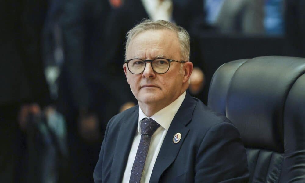 Fotografía de archivo del primer ministro de Australia, Anthony Albanese.
EFE/EPA/RUNGROJ YONGRIT