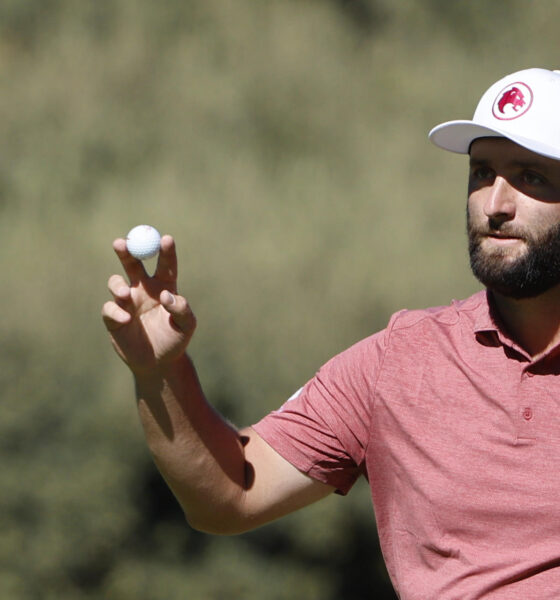 El golfista español Jon Rahm en una imagen de archivo del Abierto de España de Golf que se disputó en el Club de Campo Villa de Madrid. EFE/Sergio Pérez