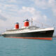 Fotografía cedida por el SS United States Conservancy donde se muestra el histórico transatlántico 'SS United States', considerado en su momento uno de los más modernos y veloces en cruzar el Atlántico y dado de baja en 1969, que puede convertirse en el arrecife artificial más grande del mundo en el fondo marino de la costa de Florida. EFE/SS United States Conservancy /SOLO USO EDITORIAL /NO VENTAS /SOLO DISPONIBLE PARA ILUSTRAR LA NOTICIA QUE ACOMPAÑA /CRÉDITO OBLIGATORIO