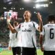 Steve Kapuadi, del Legia de Varsovia, celebra un gol durante el partido de fútbol de la UEFA Europa Conference League entre el Legia de Varsovia y el Real Betis. (Polonia, Varsovia) EFE/EPA/Leszek Szymanski POLAND OUT