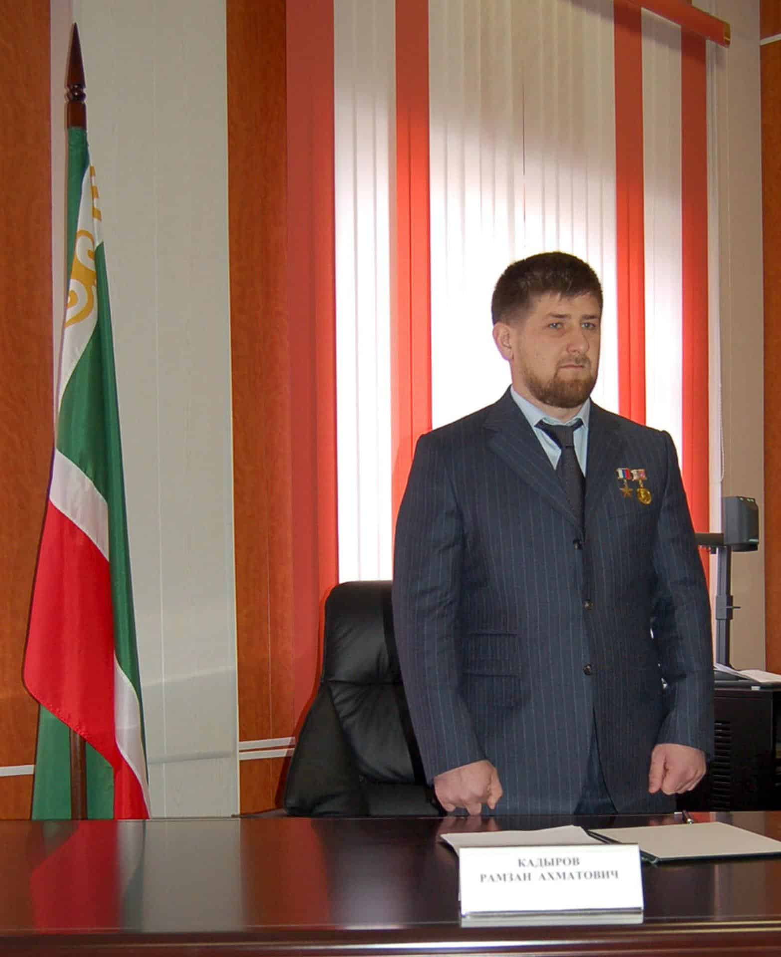 Imagen de Archivo del presidente chechén, Ramzan Kadyrov.
EFE/Dmitry Nikiforov.