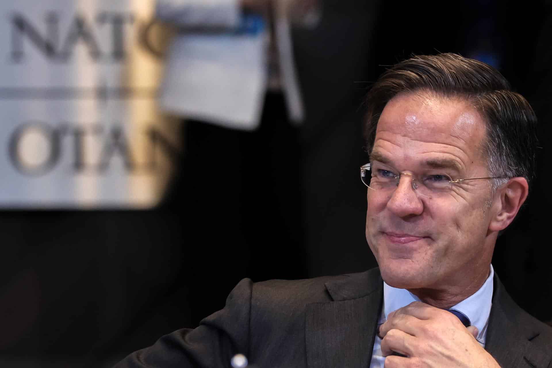 El Secretario General de la OTAN, Mark Rutte, EFE/EPA/OLIVIER MATTHYS