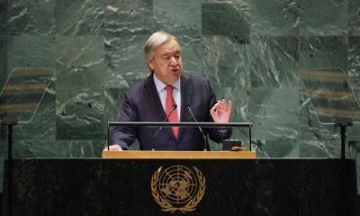 Fotografía de archivo del secretario general de la ONU, António Guterres. EFE/EPA/JUSTIN LANE