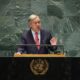 Fotografía de archivo del secretario general de la ONU, António Guterres. EFE/EPA/JUSTIN LANE