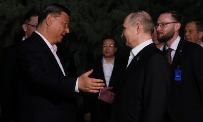 Fotografía de archivo de los presidentes de China, Xi Jinping, y de Rusia, Vladímir Putin. EFE/EPA/MIKHAIL METZEL / SPUTNIK / KREMLIN POOL