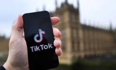 Fotografía de archivo que muestra el logo de la red social Tik Tok en un teléfono móvil. EFE/EPA/ANDY RAIN