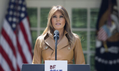 Fotografía de archivo de la ex primera dama estadounidense Melania Trump. EFE/ Michael Reynolds ARCHIVO