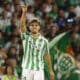 Fotografía de archivo del extremo del Real Betis Ez Abde (c). EFE/ Julio Muñoz