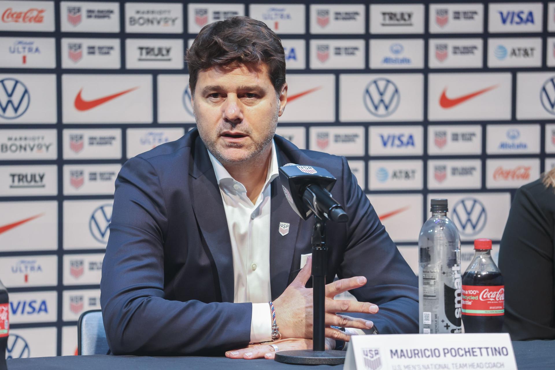 Mauricio Pochettino, seleccionador de fútbol de Estados Unidos. EFE/EPA/SARAH YENESEL