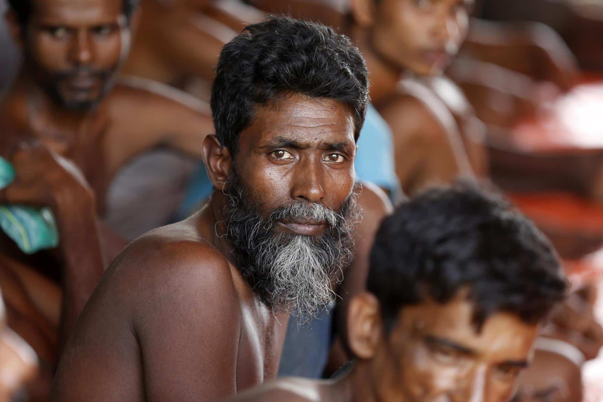 Fotografía de archivo de un refugiado rohinyá tras llegar por barco a Indonesia.
EFE/EPA/HOTLI SIMANJUNTAK