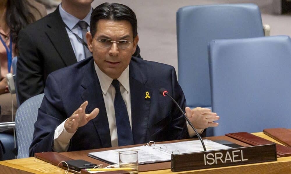 Fotografía de archivo del embajador de Israel en la ONU, Danny Danon. EFE/EPA/SARAH YENESEL EPA-EFE/SARAH YENESEL