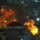 Foro de archivo de un bombardeo israelí en los suburbios beirutíes del Dahye. EFE/ Ugur Can