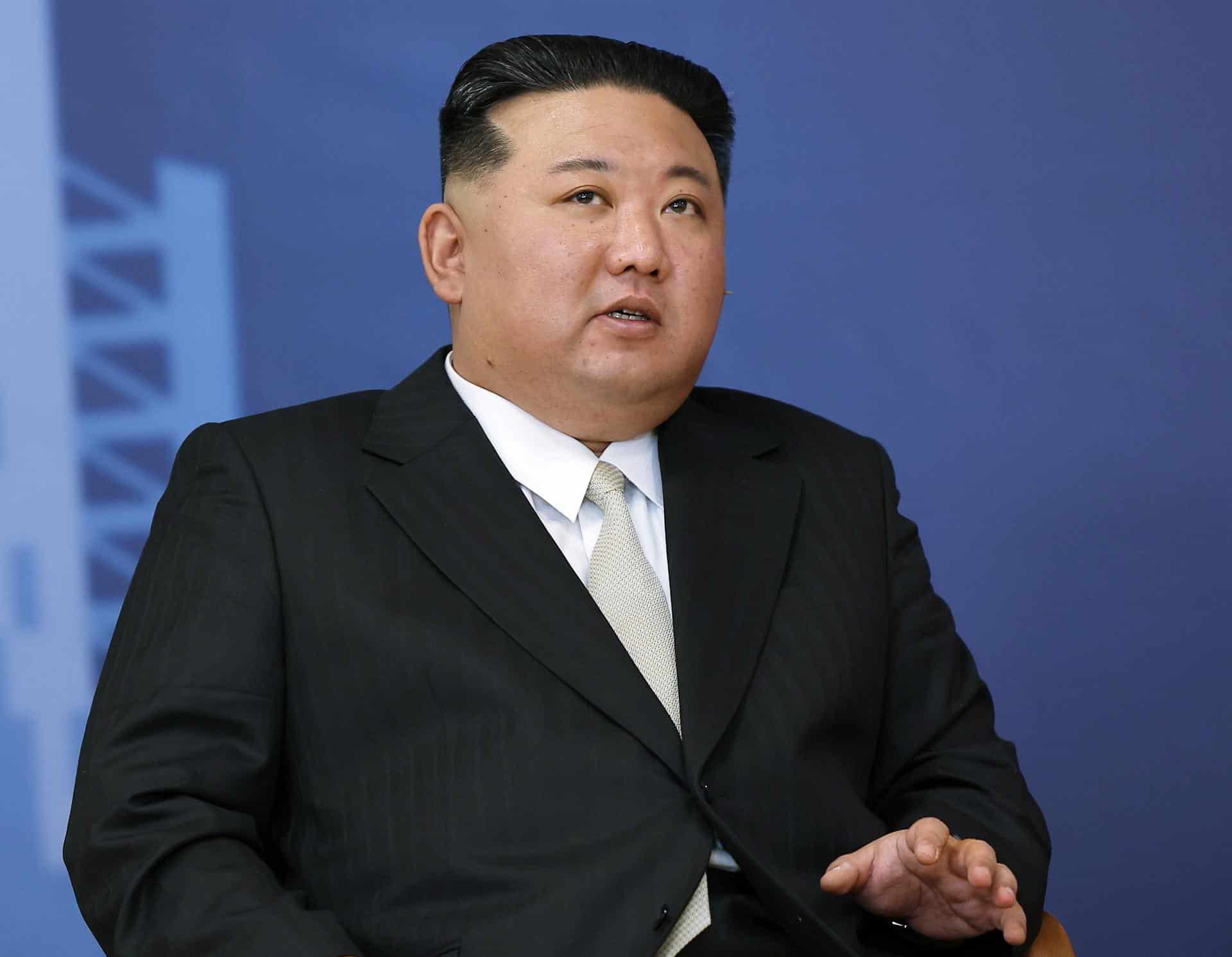 El líder norcoreano, Kim Jong-un, en una foto de archivo. EFE/EPA/VLADIMIR SMIRNOV / SPUTNIK / KREMLIN POOL