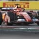 El piloto monegasco de Ferrari Charles Leclerc durante el Gran Premio de Estados Unidos en Austin. EFE/EPA/JOHN MABANGLO