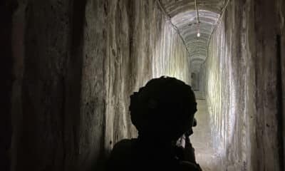 Foto archivo. Un soldado israelí en un acceso a túneles. EFE/ Pablo Duer