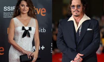 Combo de fotografías de archivo que muestran a la actriz española Penélope Cruz y el estadounidense Johnny Depp. EFE/Archivo