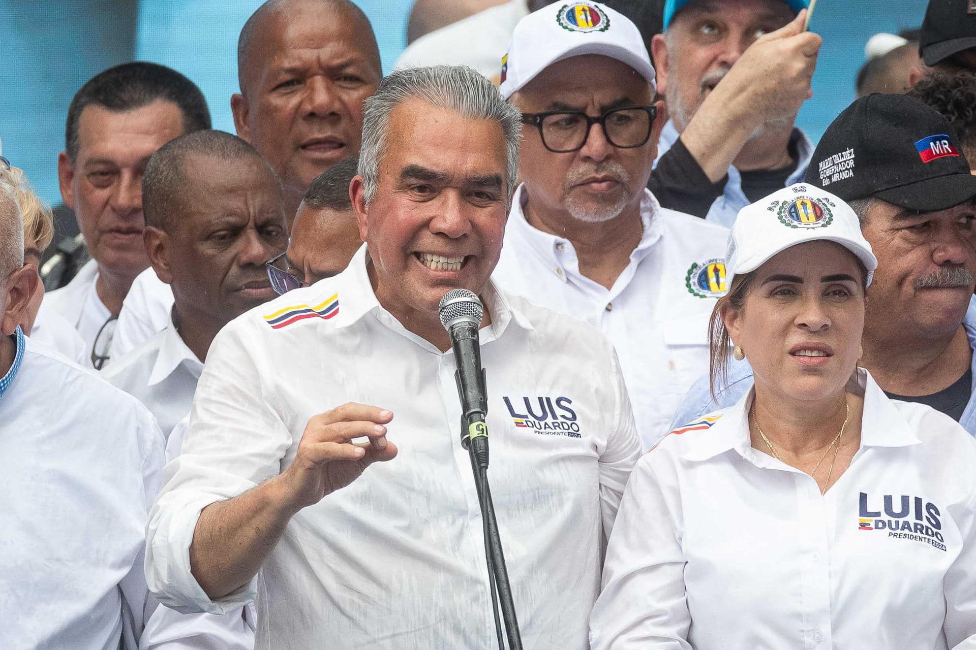 Fotografía de archivo del diputado venezolano Luis Eduardo Martínez. EFE/ Ronald Peña R.