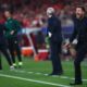 El entrenador del Atletico Madrid Diego Simeone en Lisboa. EFE/EPA/RODRIGO ANTUNES