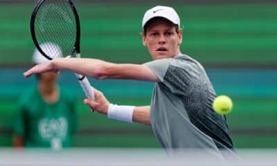 Jannik Sinner, en el Masters 1.000 de Shanghái. EFE/EPA/ALEX PLAVEVSKI