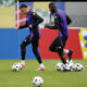 Antonio Rüdiger (d) en una imagen de archivo con la selección alemana. EFE/ Alberto Estévez