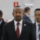 El primer ministro etíope, Abiy Ahmed, llega a la cumbre de los BRICS en Kazán, Rusia, el 23 de octubre de 2024. La cumbre BRICS tendrá lugar del 22 al 24 de octubre. (Etiopía, Rusia) EFE/EPA/MÁXIMO SHEMETOV/REUTERS/POOL