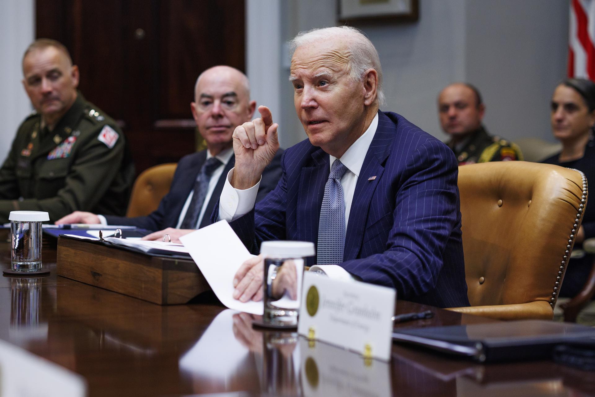 Fotografía del presidente de Estados Unidos, Joe Biden. EFE/Aaron Schwartz