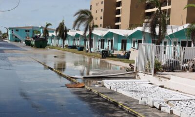 Fotografía de daños causados por el paso del huracán Milton en Sarasota, Florida (EE.UU.). EFE/Octavio Guzmán