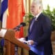 Fotografía de archivo del presidente de Cuba, Miguel Díaz-Canel, en un acto bilateral, en La Habana (Cuba). EFE/ Ernesto Mastrascusa POOL