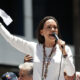 Fotografía de archivo de la líder opositora venezolana, María Corina Machado. EFE/ Ronald Peña