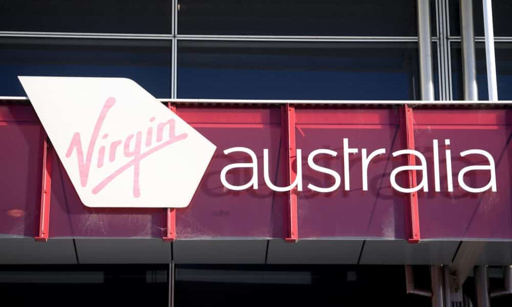 Fotografía de archivo de un cartel de la aerolínea Virgin Australia. 
EFE/EPA/DAN HIMBRECHTS AUSTRALIA AND NEW ZEALAND OUT[AUSTRALIA AND NEW ZEALAND OUT]