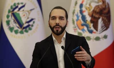 Imagen de archivo del presidente de El Salvador, Nayib Bukele. EFE/ Rodrigo Sura