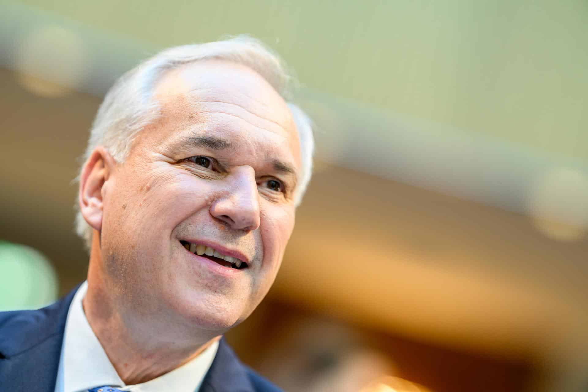 Walter Rosenkranz (FPOe) durante la elección del nuevo presidente parlamentario en Viena, Austria, el 24 de octubre de 2024. (Viena) EFE/EPA/MAX ESLOVENCIK