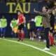 El entrenador del Villarreal, Marcelino García Toral, durante el partido de la décima jornada de LaLiga EA Sports que Villarreal CF y Getafe CF disputan este domingo en el estadio de la Cerámica. EFE/Andreu Esteban