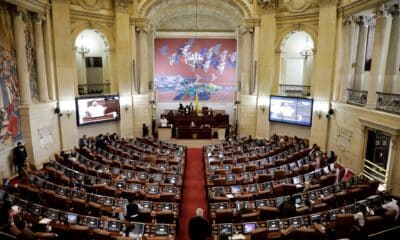 Fotografía de archivo que muestra una sesión de la Cámara de Representantes de Colombia. EFE/ Carlos Ortega