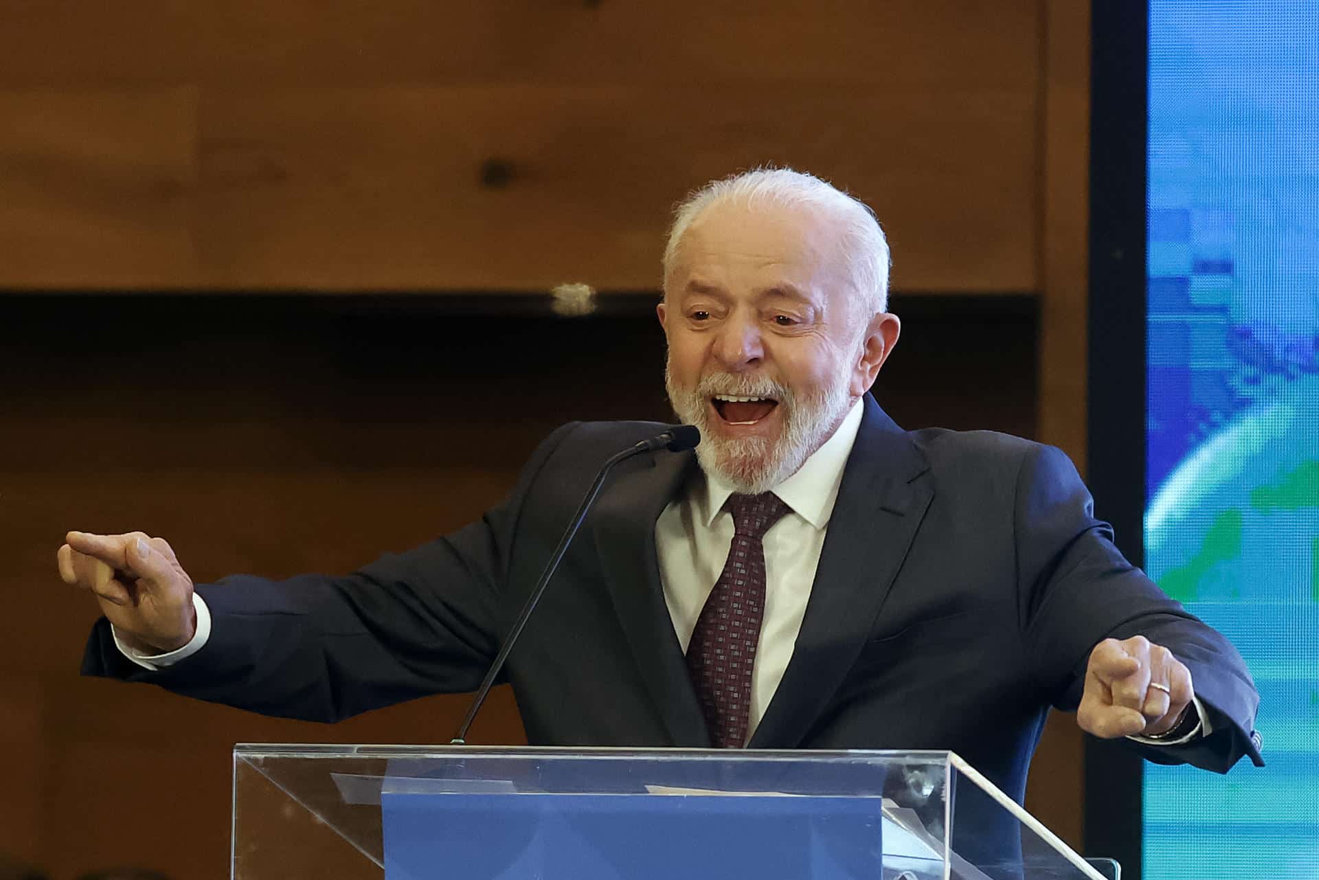 Fotografía del presidente de Brasil, Luiz Inácio Lula da Silva. EFE/Bienvenido Velasco