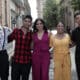 Los actores de la película mexicana 'Sujo', desde la izquierda, Jairo Hernández, Juan Jesús Varela, Karla Garrido, Yadira Pérez y Alexis Verela, posan durante su participación en el Festival Internacional de Cine de Morelia (FICM), el 19 de octubre de 2024, en el estado de Michoacán (México). EFE/Iván Villanueva