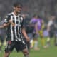 Gustavo Scarpa de Atlético Mineiro celebra el paso a semifinales de la Copa Libertadores en el estadio Arena MRV en Belo Horizonte (Brasil). EFE/ Joao Guilherme