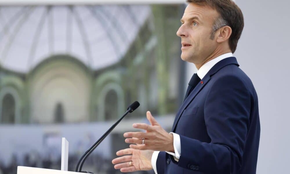 El presidente francés, Emmanuel Macron.
 EFE/EPA/LUDOVIC MARIN / POOL MAXPPP OUT